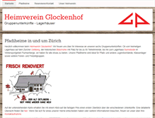 Tablet Screenshot of heimverein-gloggi.ch